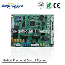 Sistema de controle fracionário do varredor do laser do CO2